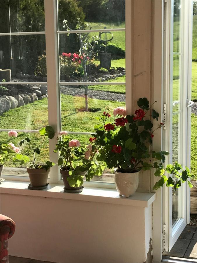 Blomstertantens Hus Trelleborg Bagian luar foto
