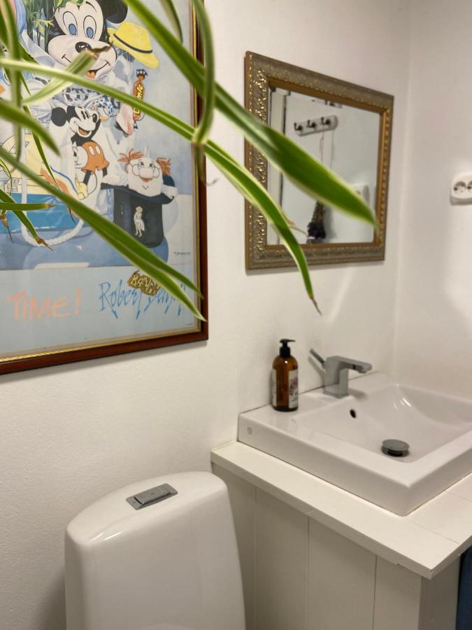 Blomstertantens Hus Trelleborg Bagian luar foto