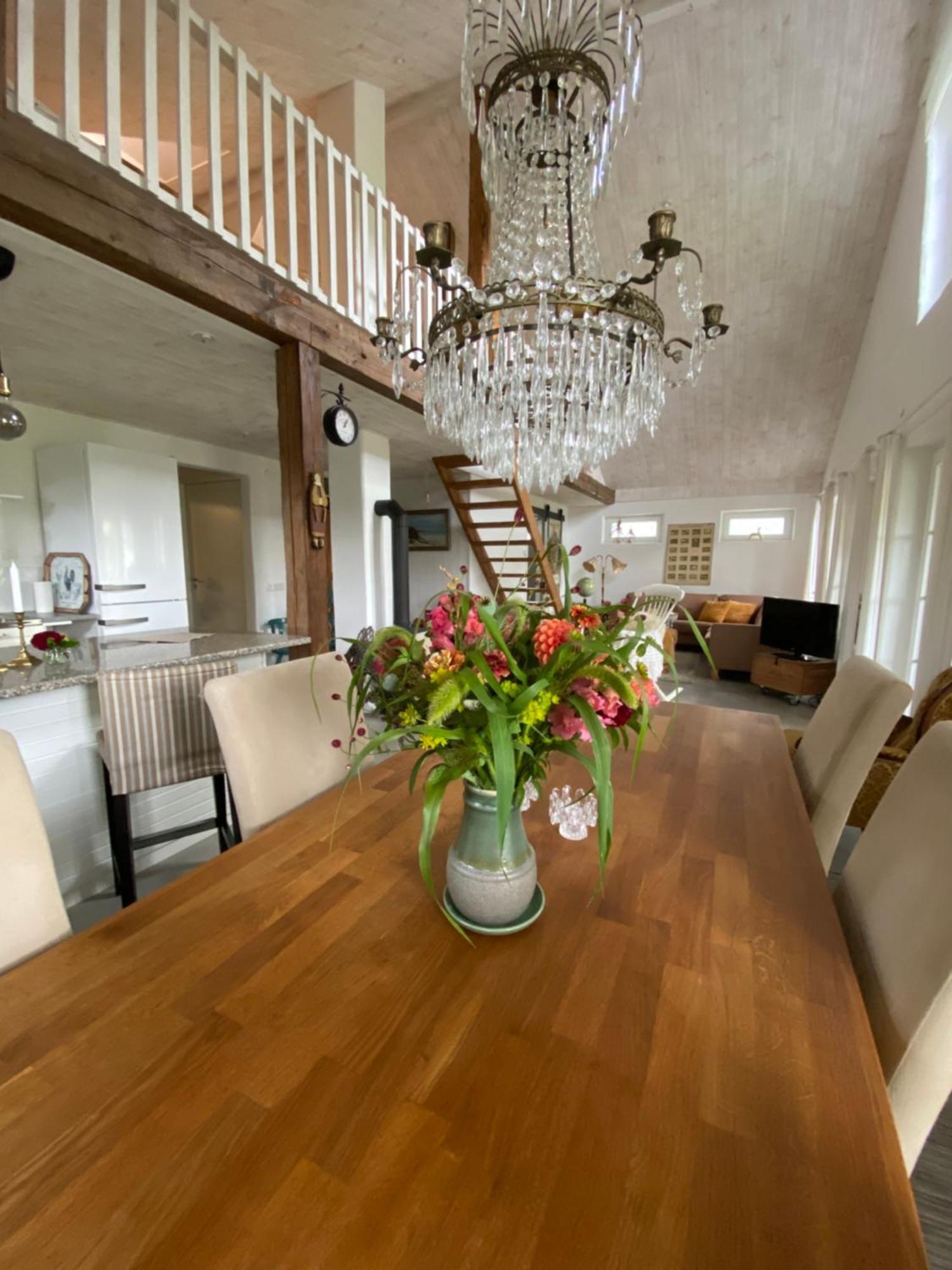 Blomstertantens Hus Trelleborg Bagian luar foto