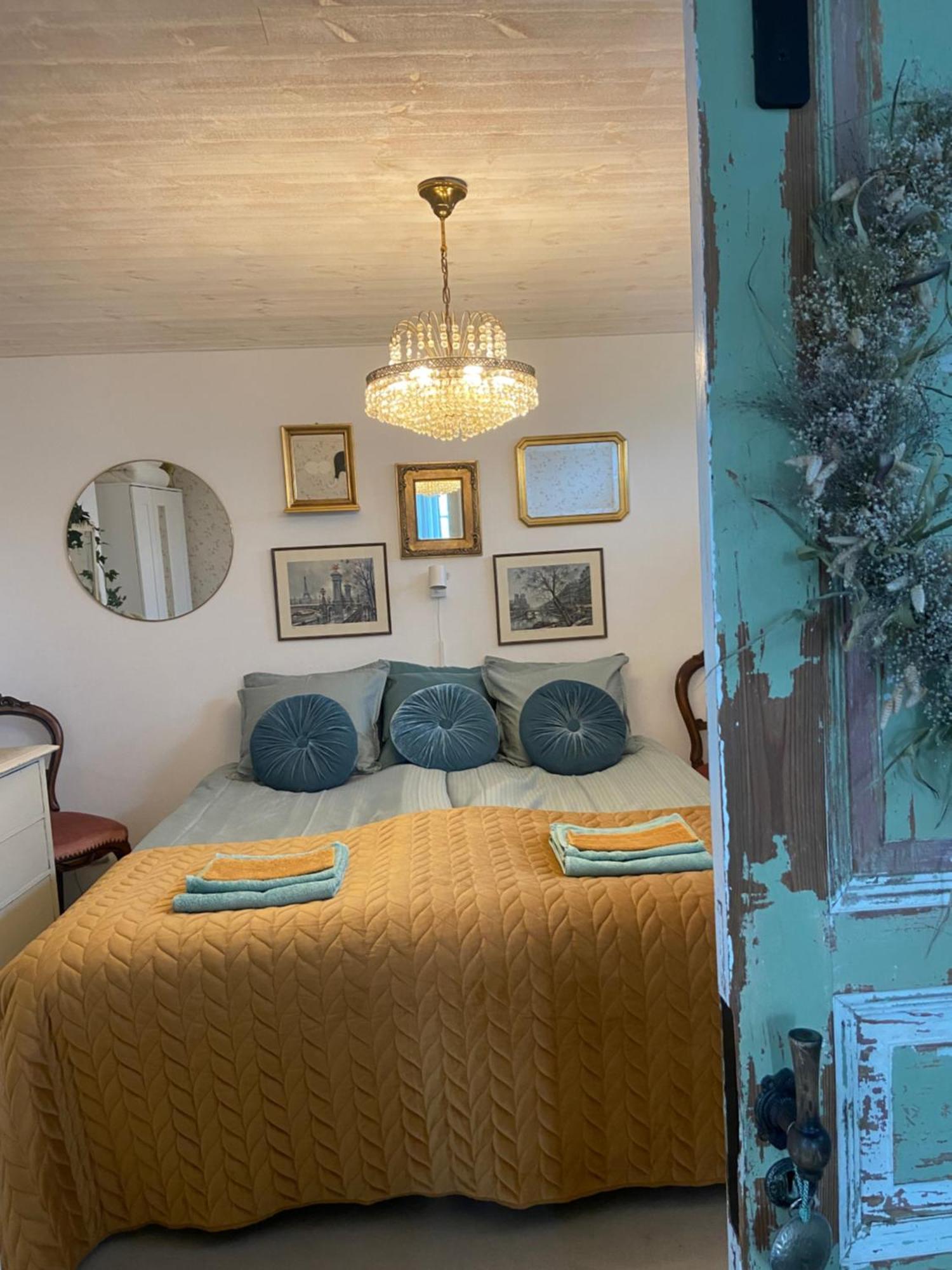 Blomstertantens Hus Trelleborg Bagian luar foto