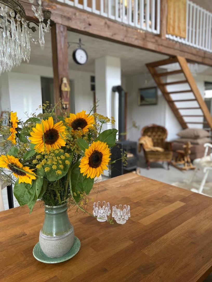 Blomstertantens Hus Trelleborg Bagian luar foto